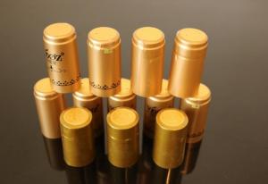Quality PVC heat shrink capsules for olive oil bottle PVC Shrink Sleeve Capsule for Olive Oil Bottle Cap for sale