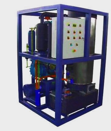 1 Tons 380 Volt R22A 28mm Ice Tube Maker Machine
