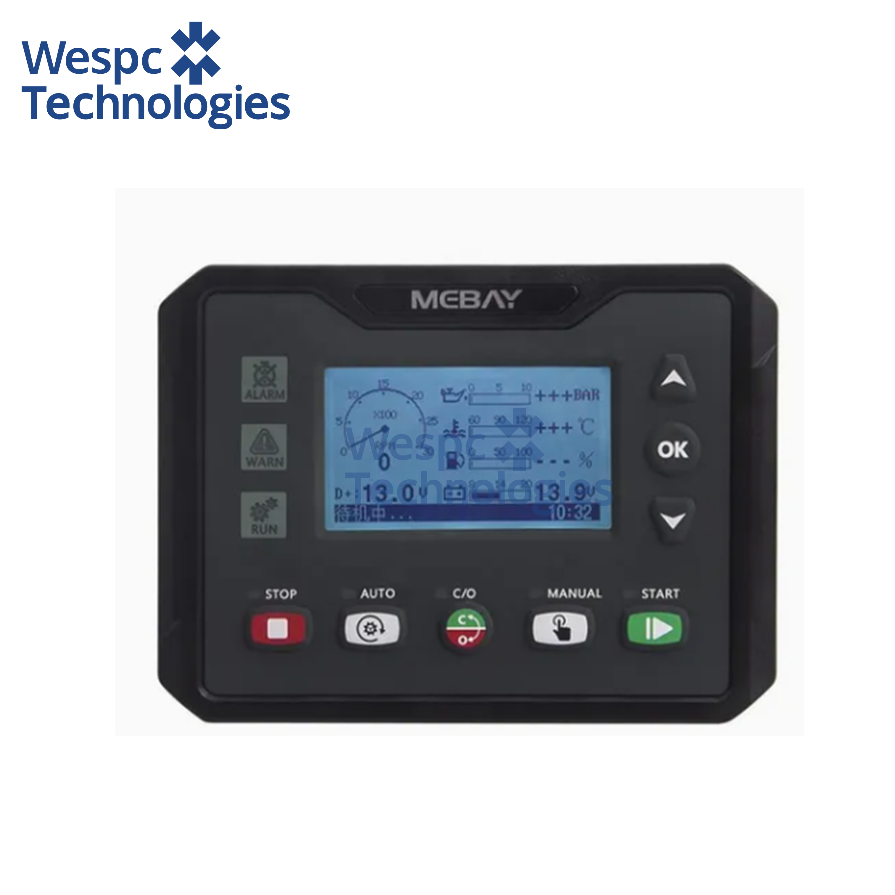China WESPC Original DC42S Automatic Generator Controller Genset Control Module 
 on sale