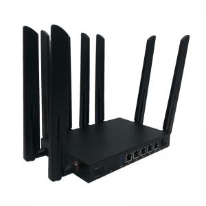 China WS1208 1200Mbps 4G 5G Routers 5g Wireless Router With Black Metal Shell on sale