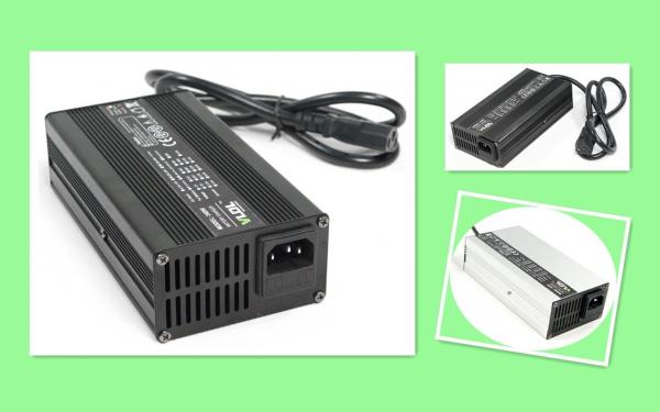 Buy Black Silver Sealed Lead Acid Battery Charger , 24V 7A Fast Battery Charger For Powered Trolling Motors at wholesale prices