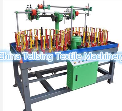 Buy top quality elastic rope braiding machine China supplier  tellsing for making strap,strip,sling,lace,belt,band,tape etc. at wholesale prices