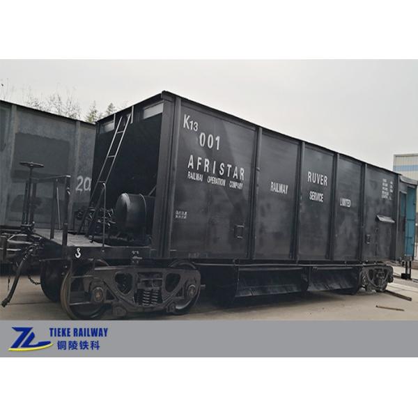 Buy Covered Iron Ore Railway Hopper Wagons 60 Tons Load UIC EN standard at wholesale prices