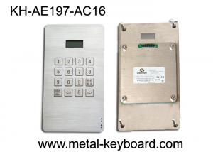 Quality Dustproof Access Entry System stainless steel keypad with 16 Keys for sale
