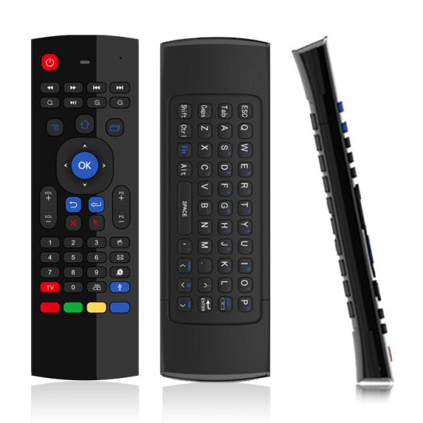 Buy Keyboard Wireless T3M air mouse with voice IR Learning Remote IR Copy Function for Smart TV Box at wholesale prices