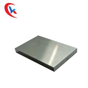 China anti corrosion Flat Tungsten Carbide Plate Silver Grey Ground on sale