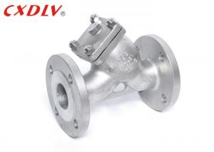 China Flange Connection 2 Inch Y Strainer Valve Stainless Steel For Natural Gas on sale