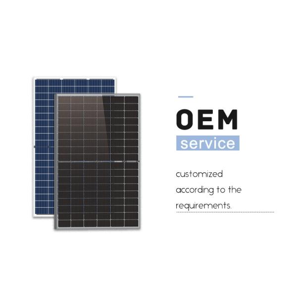 Bifacial BIPV PERC PV Module Half Cells