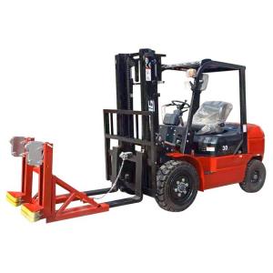 China ISO Double Drum 280kg 450kg Forklift Attachment For Mitsubishi on sale