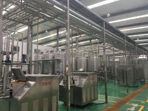 China Milk Yogurt Cheese Butter Making Dairy Production Line 304 Stainless Steel on sale