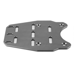 China Honda Motorcycle Custom Titanium Machining Rear Luggage Rack Cargo Holder Shelf on sale