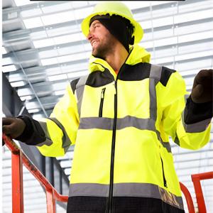 Quality Waterproof Thermal Safety Reflective Jacket Detachable Warm High Visibility Jackets for sale