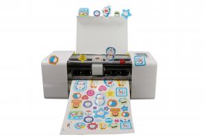 China automatic feeding A3+ paper sticker label card digital die cutting cutter machine on sale