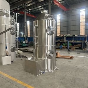 Buy cheap Industrial Waste Gas Treatment Equipment Stainless Steel Mist Acid Fume Scrubber from wholesalers