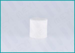 Quality 24/410 White Disc Top Plastic Bottle Closures For Hair Care Products for sale