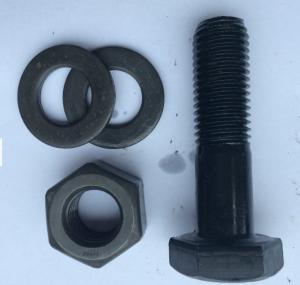Quality HDG HEX HEAD BOLTS NUTS ASTM A325 BOLTS NUTS STEEL STRUCTURE BOLTS AND NUTS for sale