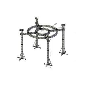 Buy cheap Durable Round Aluminum Stage Truss , Anti Oxidation Circular Lighting Truss from wholesalers