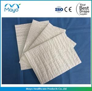 China Strong & Absorbent Scrim Reinforced Medical Paper Towel Disposable Surgical Paper Hand Towels on sale