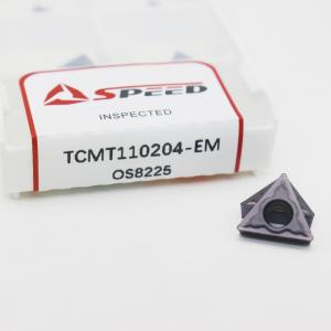 China CNC Indexable Tungsten Carbide Turning Inserts TCMT110204 Customized on sale