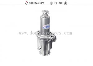 Quality Pneumatic / Maual 1-4 316L Pressure Safety Valve With Mirror / Matte Polished for sale