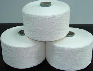 China Ne 16/1 100% Cotton Combed Yarn/100% cotton yarn for fabric/100%cotton fiber yarn on sale