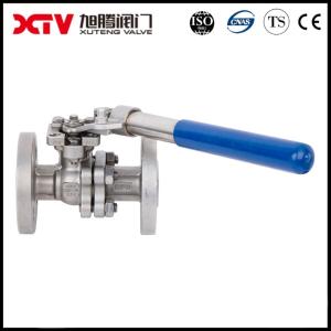 Quality Industrial Usage and Flange Ball Valve Full Bore with Dead Man Spring Return Handle for sale