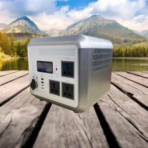 Quality 110V AC Lifepo4 Battery Pack , Portable Solar Power Station With Solar Hybrid Inverter for sale