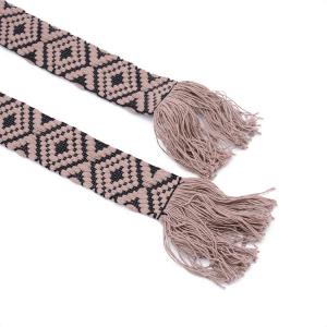 China Oeko-Tex 100 4cm Home Textile Jacquard Woven Ribbon on sale