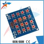 16 Keyboard PCB 4 x 4 LED Dot Matrix Module for Arduino , MCU / AVR / ARM Button