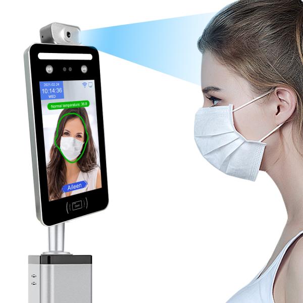Buy Web Software QR Code WIFI Temperature detection Face Recognition Access control Device at wholesale prices
