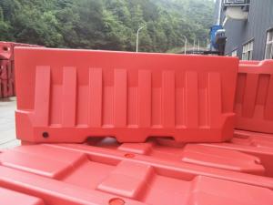Quality 1400mm / 55 Rotational Moulding Plastic High Water Filled Traffic Barrier Safety Fence Vehicle Fencing for sale