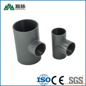 Quality Customized 3 Way PVC Pipe Fittings DN 20mm 30mm For Water Supply for sale