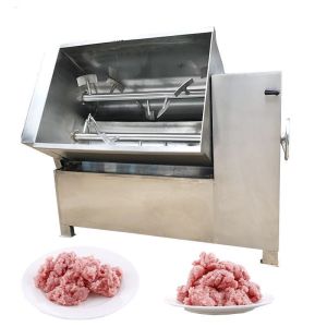 Buy cheap Vacuum Double Axis Mince Grinder Machine Ground Mince Mixer Machine from wholesalers