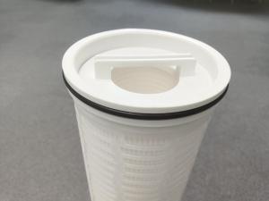 Quality High Efficiency 1micron PP Pleated High Large Flow Filter Cartridge For Food Water Treatment Chemical for sale