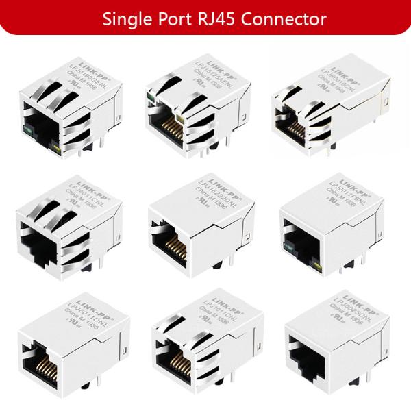JXR0-0011NLT Patch Panel Sheilded 8P8C Cat5e Lan Network Magnetic RJ45 Jack