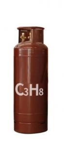 Quality R290 C3h8 Propane Refrigerant Gas Cylinder Flammable OEM for sale