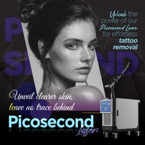 Quality Oem Professional Picosecond Laser Removal Nd Yag Laser Picolaser Tattoo Removal Machine for sale