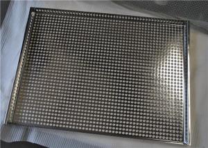 China Durable Stainless Steel Wire Mesh Tray For Food Industry , Heat Resistance on sale