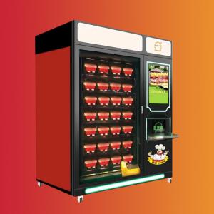 Quality YY Food Pizza Bread Vending Machine Microwave Heated Vending Machine for sale
