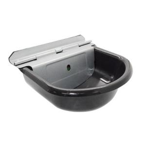 China Automatic Livestock Water Bowl Enameled Surface With Float Valve on sale