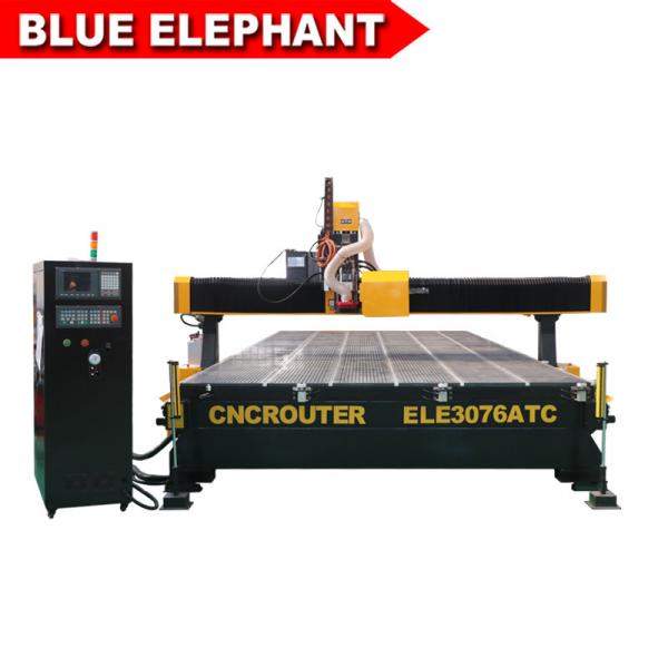 Buy Decoration Furniture Cnc Router  ELE3076 Auto Tool Chang Wood Cnc Router at wholesale prices