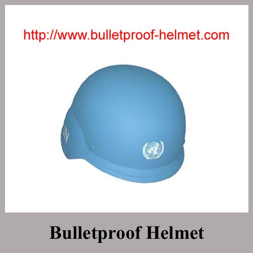 Buy Wholesale China Made With UN Logo NIJ IIIA Security PASGT Bulletproof helmet at wholesale prices