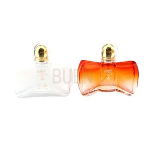 Buy cheap Glass Perfume Spray Bottle With Double Layer Sand Cover Bayonet 50ml from wholesalers