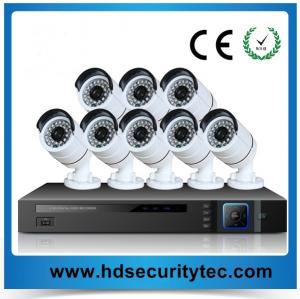 8CH realtime 1080p TVI DVR Kits with 8*2Mp TVI cameras by browser and mobile app remote