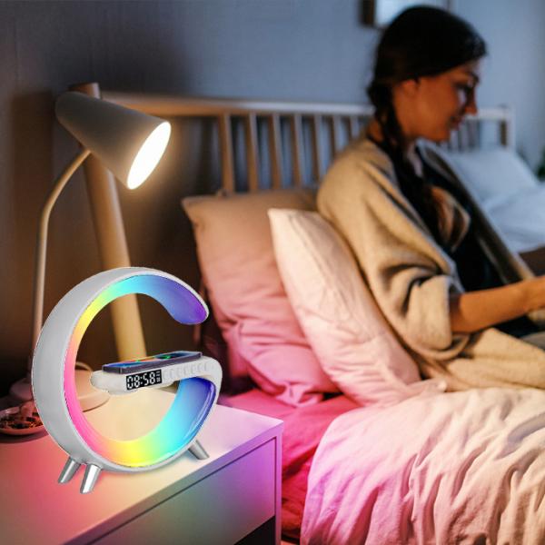 12V 15W G Smart Light Sound Machine , Teens Kids G Speaker Lamp