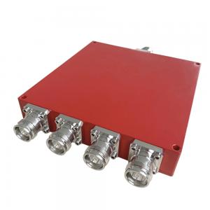 China 138-960MHz Din Female Low PIM 4 Way Power Divider on sale