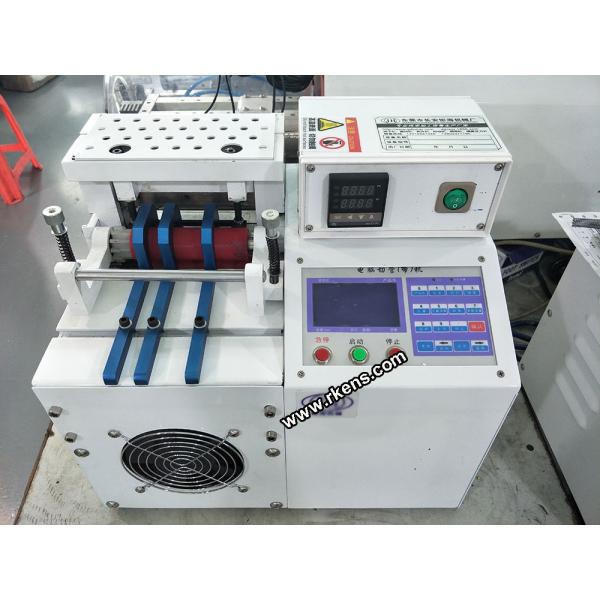 Automatic Hot Knife Cutting Expandable Braid Sleeve Machine, Braid Sleeve Hot Cutter Machine