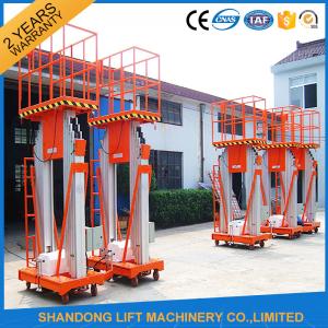 China 200kg 10m Movable Aerial Work Platform Lift , Hydraulic Safety Work Platform Rental on sale