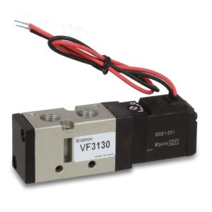 China VF Series Pneumatic Control Valve / 5 Way 2 Position Air Valve Single Head Electric Control on sale