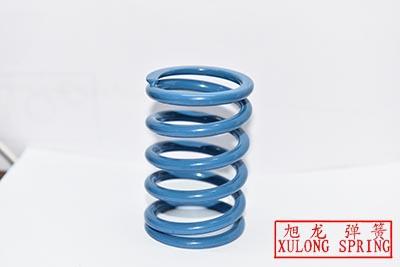 xulong spring supply customized blue powder coating packaging machinery springs